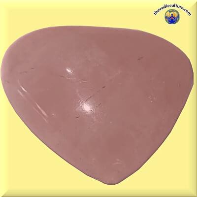 Rose quartz crystal heart meditation