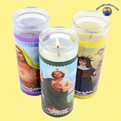 Vigil candles for prayer